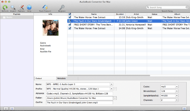 Mac Audio Book Converter 1.2.0