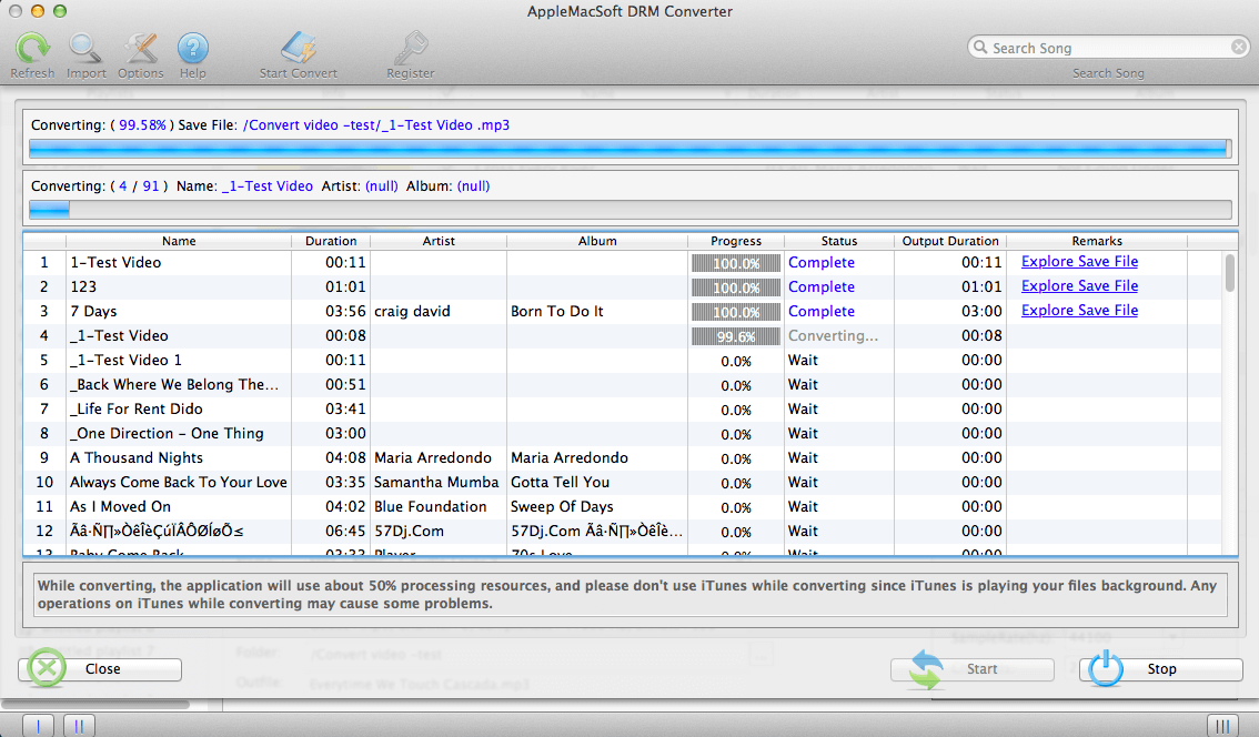 AppleMacSoft DRM Converter 6.1.0 Mac 破解版 - DRM去除应用