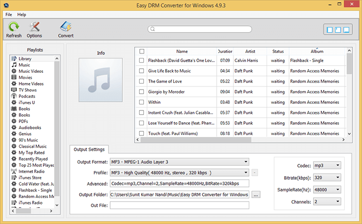 Easy Drm Converter Screenshot